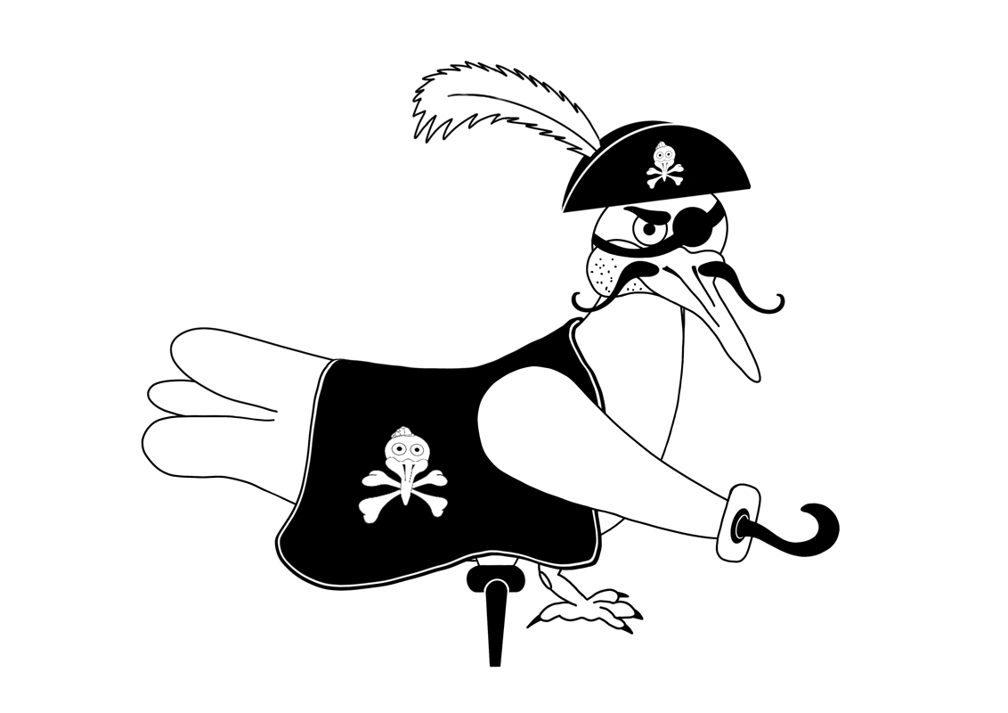 Piraten-Huhn