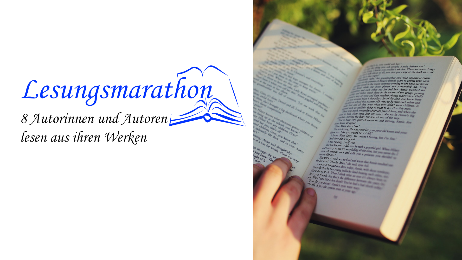 Lesungsmarathon, am 6.11.2021 in der Kärntner Buchhandlung Lesungsmarathon, am 6.11.2021 in der Kärntner Buchhandlung in Klagenfurt.